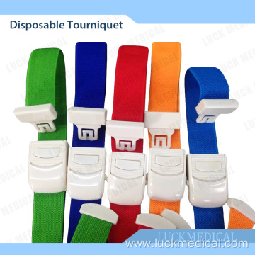 Elastic Synthetic latex free Tourniquet Buckle Type